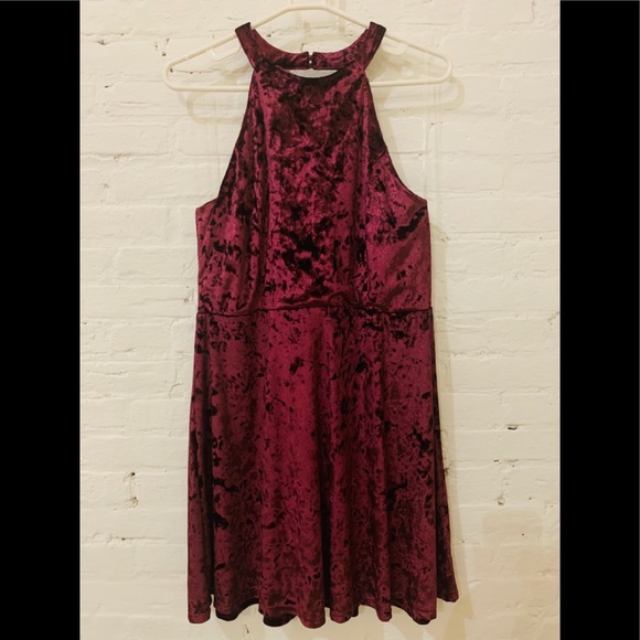 xhilaration velvet dress